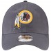 Men's Washington Redskins New Era Graphite Core 49FORTY Fitted Hat 2934345